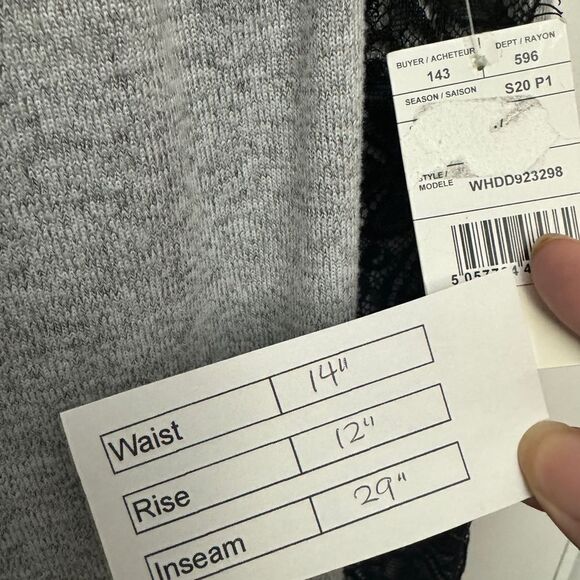 Vero Moda Jogger Lace Pants Grey - Picture 8 of 8